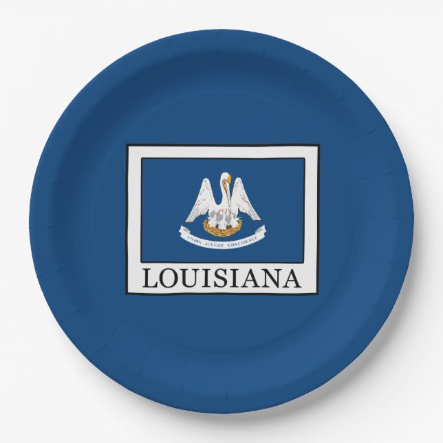 Louisiana Paper Plates (Front)