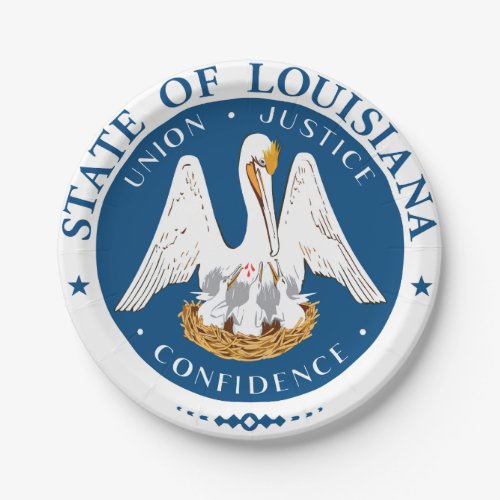 Louisiana Paper Plates