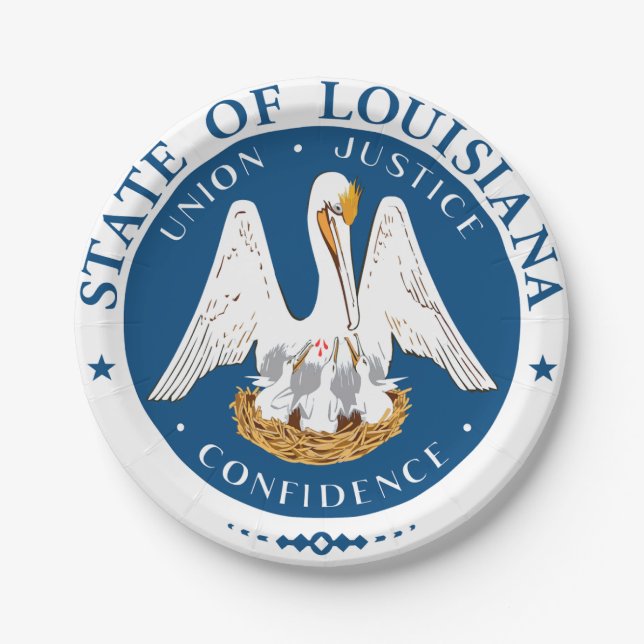 Louisiana Paper Plates (Front)
