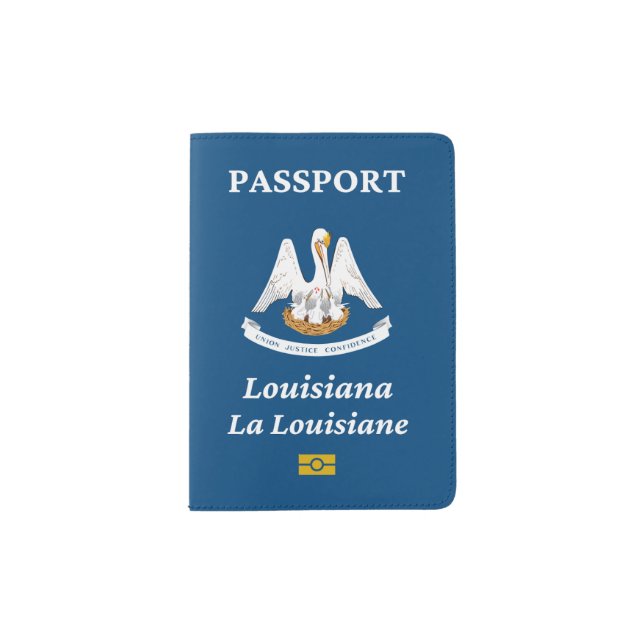 Louisiana passport holder (Front)