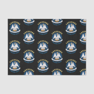 LOUISIANA PELICAN STATE FLAG TISSUE PAPER