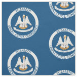 Louisiana Pelican State Personalized Flag Fabric
