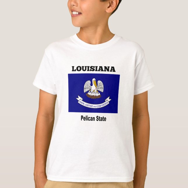 Louisiana, Pelican State T-Shirt (Front)