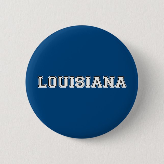 Louisiana Pinback Button (Front)