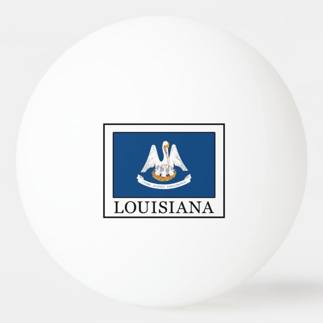 Louisiana Ping Pong Ball (Front)