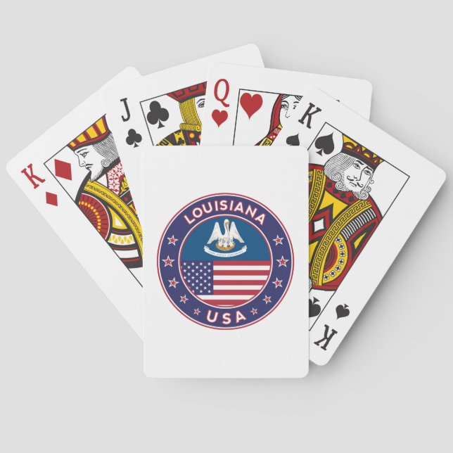 Louisiana Poker Cards (Back)