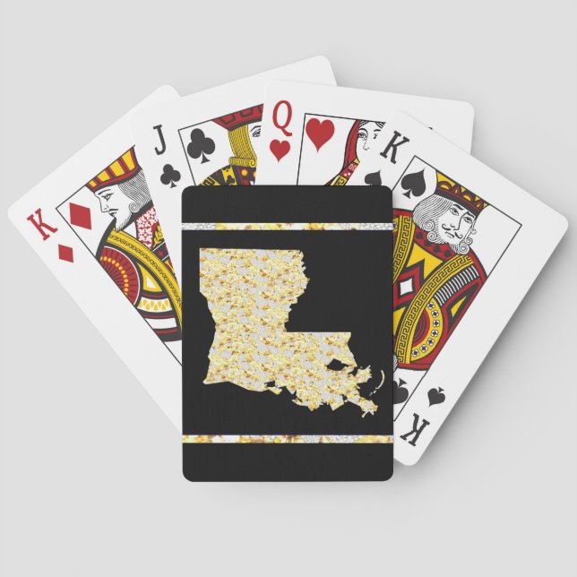 LOUISIANA POKER CARDS (Back)