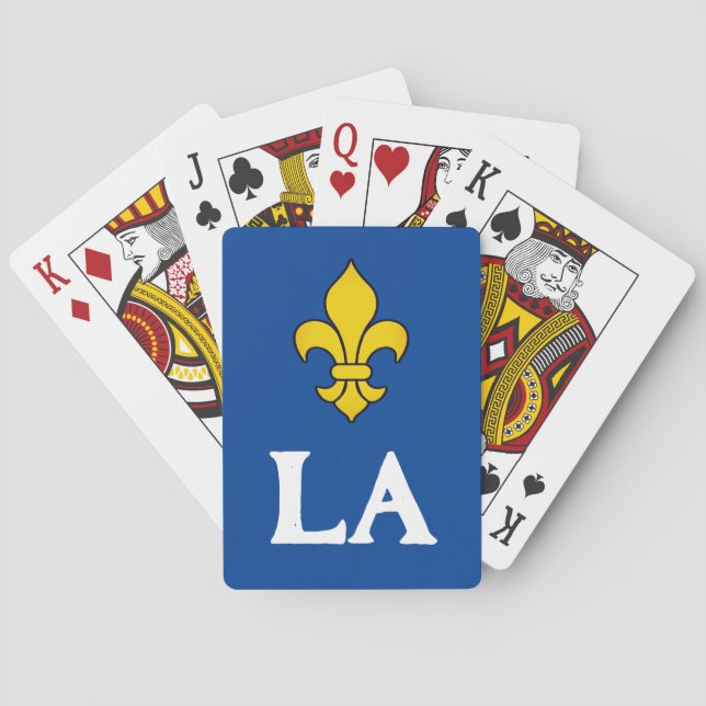 Louisiana Poker Cards (Back)