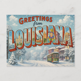 LOUISIANA Postcard