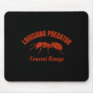 Louisiana Predator Fourmi Rouge Red Fire Ant Stats Mouse Pad