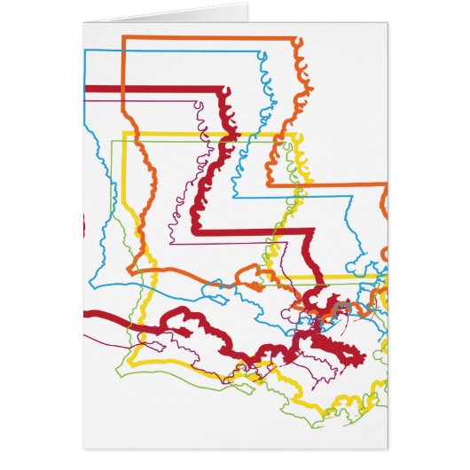 louisiana pride blur cards (Front)