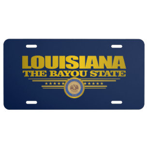 Louisiana Pride License Plate