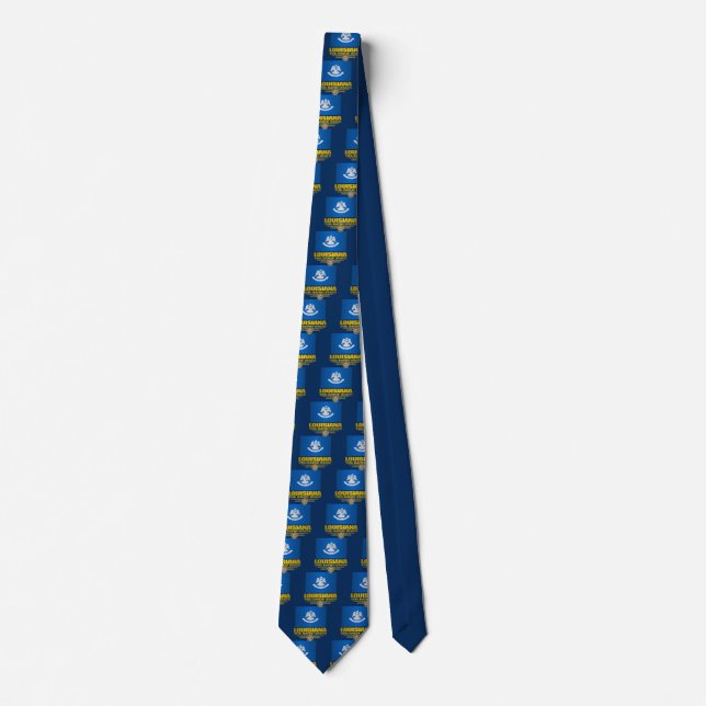 Louisiana Pride Neck Tie (Front)