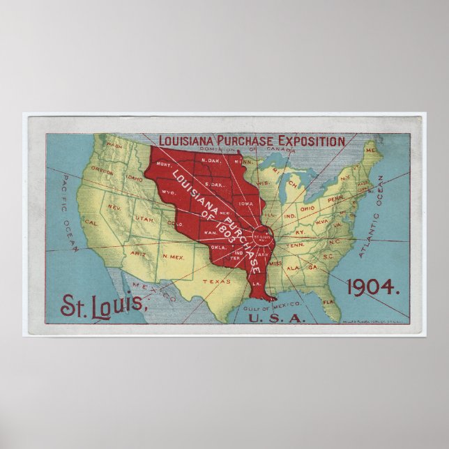 Louisiana Purchase Exposition Poster (Front)