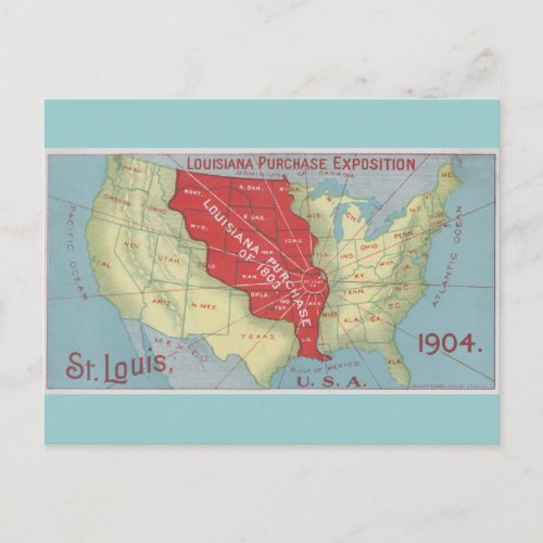 Louisiana Purchase Postcard