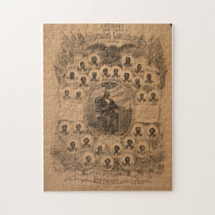 Louisiana Reconstruction Constitution Jigsaw Puzzle