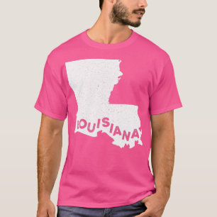 Louisiana  Roots State Map Home Love Pride Gift  T-Shirt