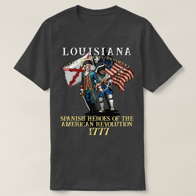  Louisiana’s Fixed Infantry Regiment T-Shirt (Design Front)