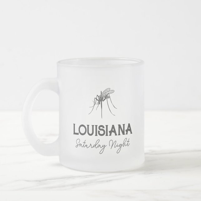 Louisiana Saturday Night Customizable Coffee Mug (Left)