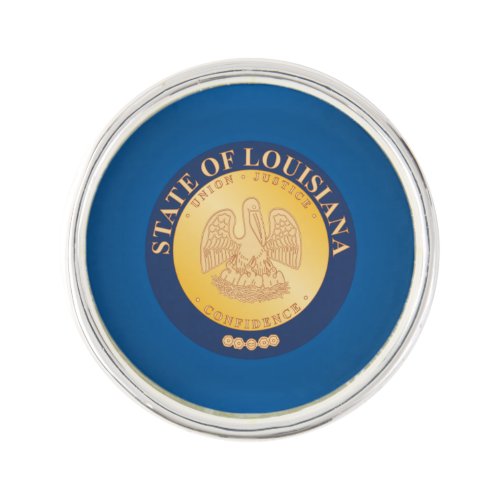 Louisiana seal American state seal Lapel Pin