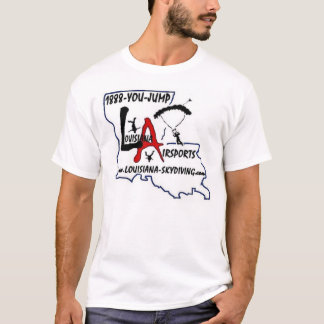 Louisiana-Skydiving.com Logo T-shirt