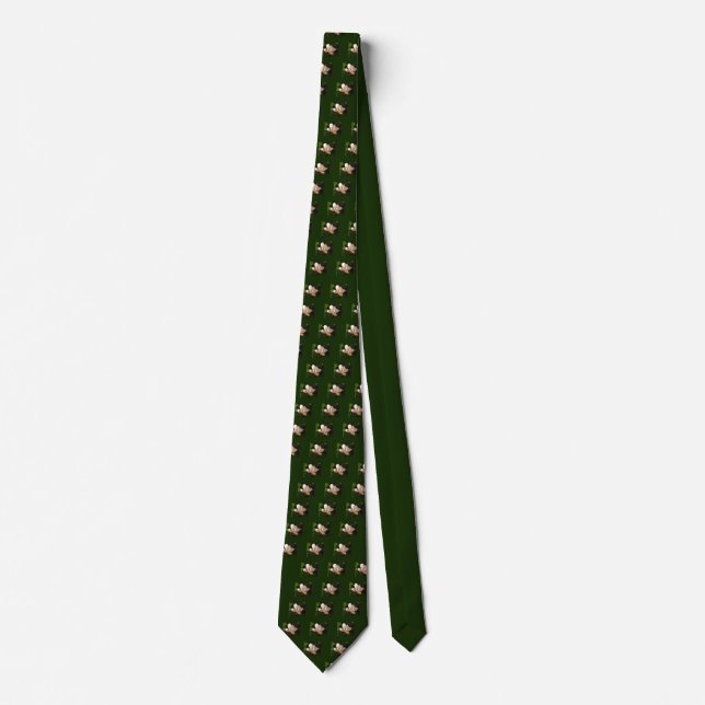 Louisiana Southern Magnolia Neck Tie (Front)
