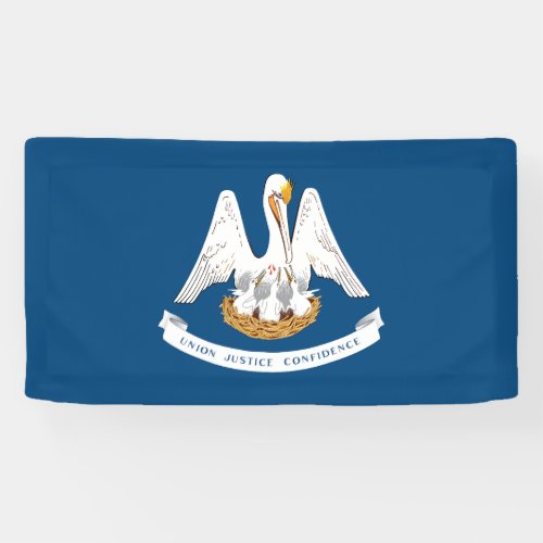 Louisiana State Flag Banner