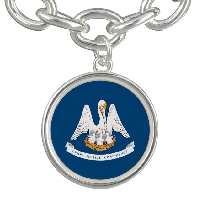 Louisiana State Flag Bracelet (Design)