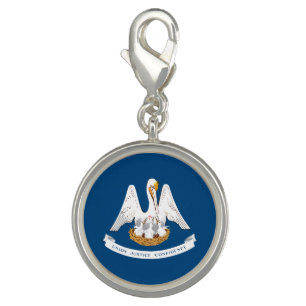 Louisiana State Flag Charm