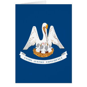 Louisiana State Flag Design Cards