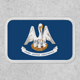 Louisiana State Flag Design Patch