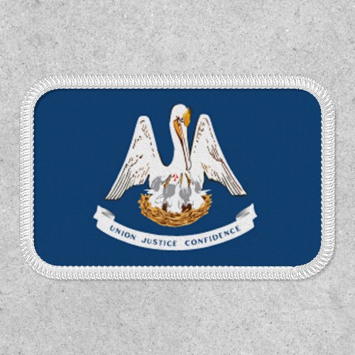 Louisiana State Flag Design Patch