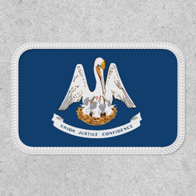 Louisiana State Flag Design Patch (Front)