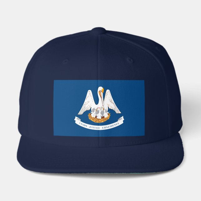 Louisiana State Flag Design Visor (Front)