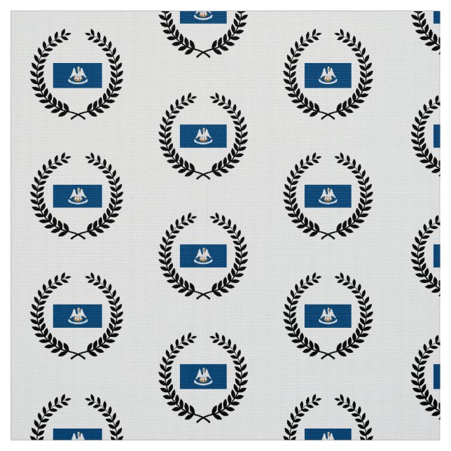 Louisiana State Flag Fabric (Swatch)