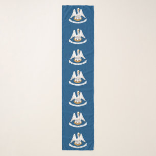 Louisiana State Flag Scarf
