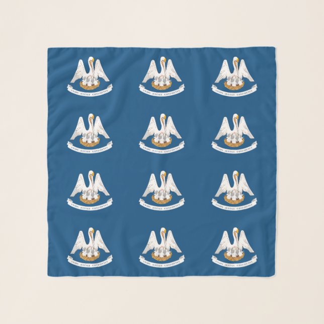Louisiana State Flag Scarf (Front)