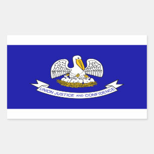 Louisiana  State Flag Sticker