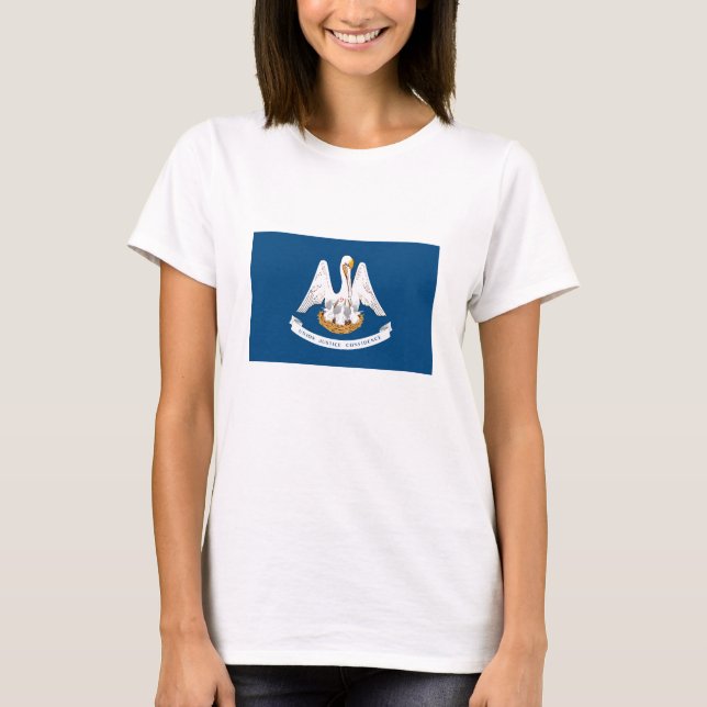 Louisiana State Flag T-Shirt (Front)