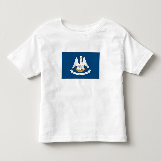 Louisiana State Flag Toddler T-shirt (Front)