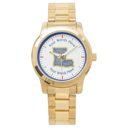 Louisiana State Police Wrist Watch