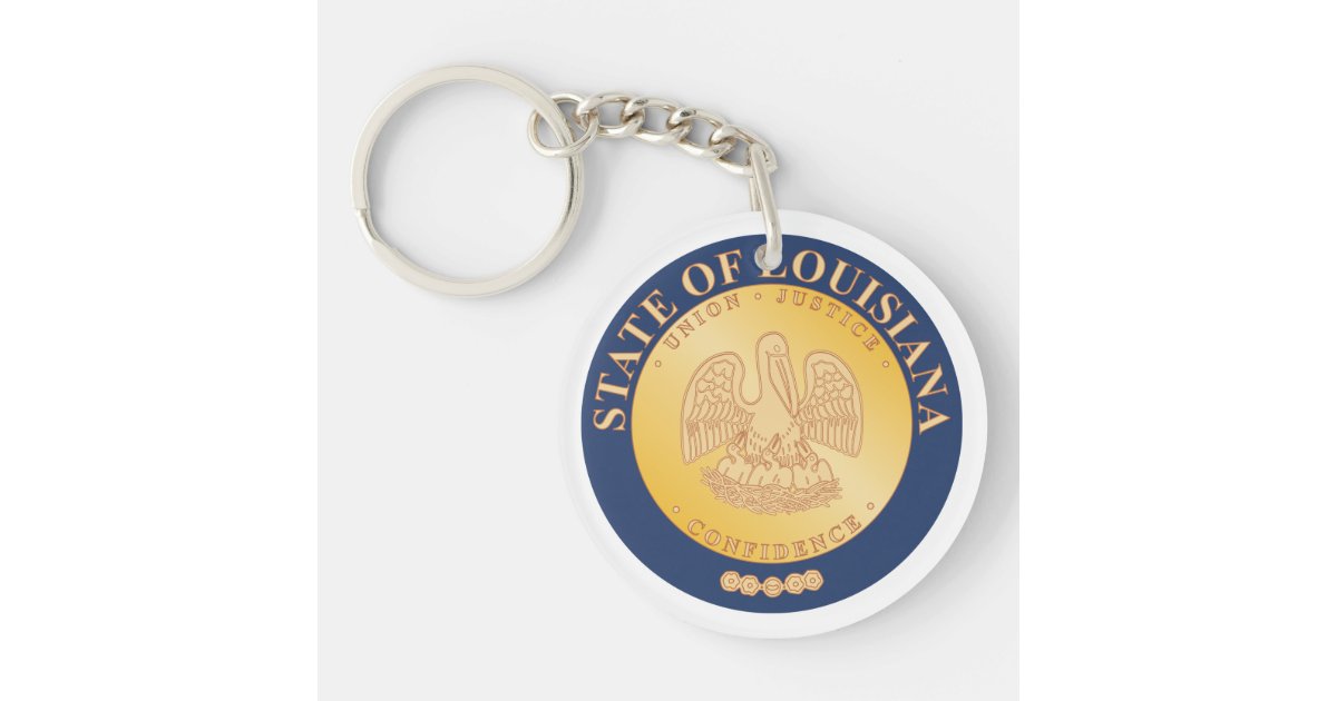 Louisiana Sunset Keychain