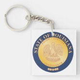 Louisiana Sunset Keychain