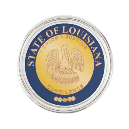 Louisiana State Seal _ Lapel Pin