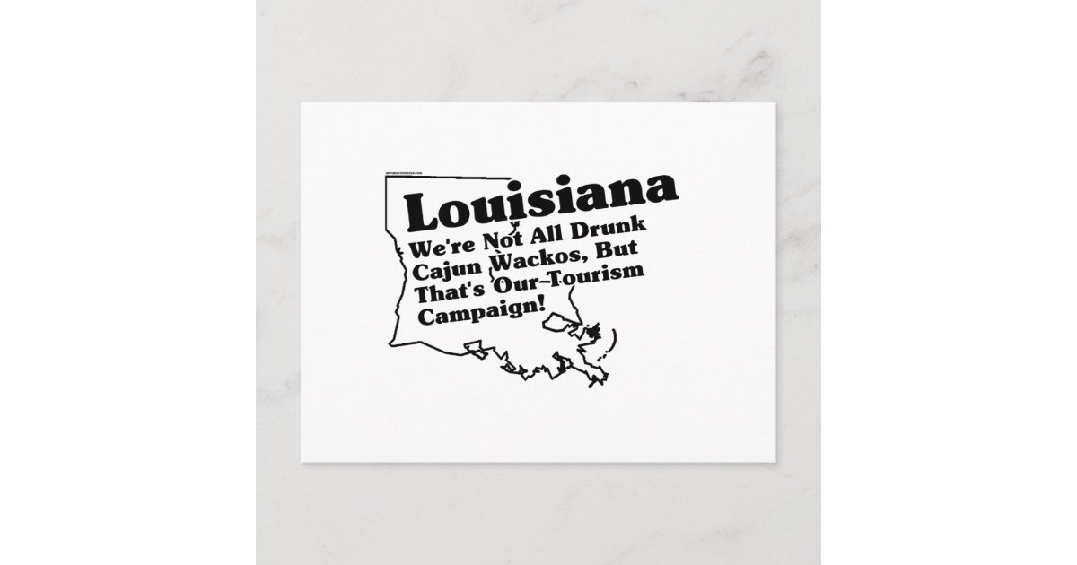 Louisiana State Slogan Postcard