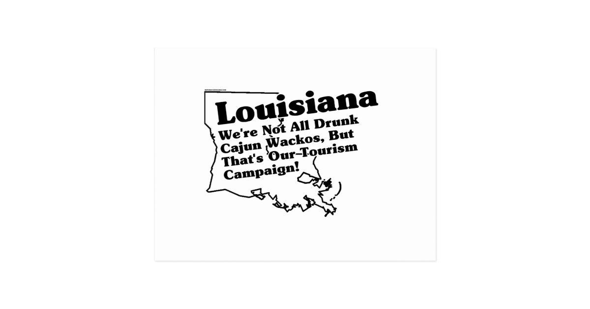 Louisiana State Slogan Postcard