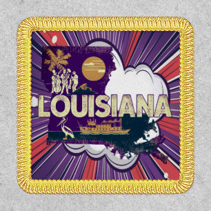 Louisiana State Travel Patch