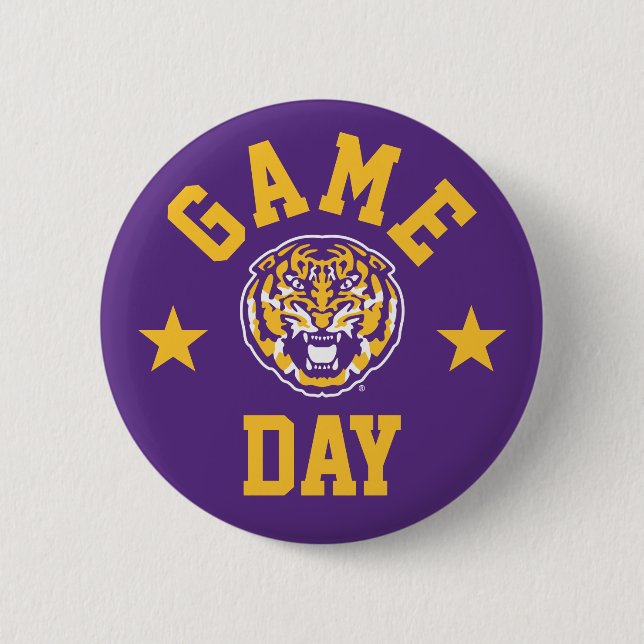 Louisiana State University Game Day Button (Front)