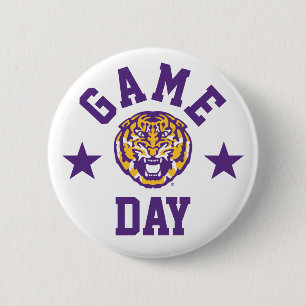 Louisiana State University Game Day Button