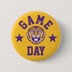 Louisiana State University Game Day Button
